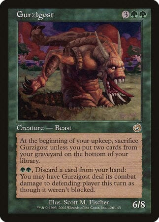 Gurzigost [Torment] MTG Single Magic: The Gathering  | Multizone: Comics And Games