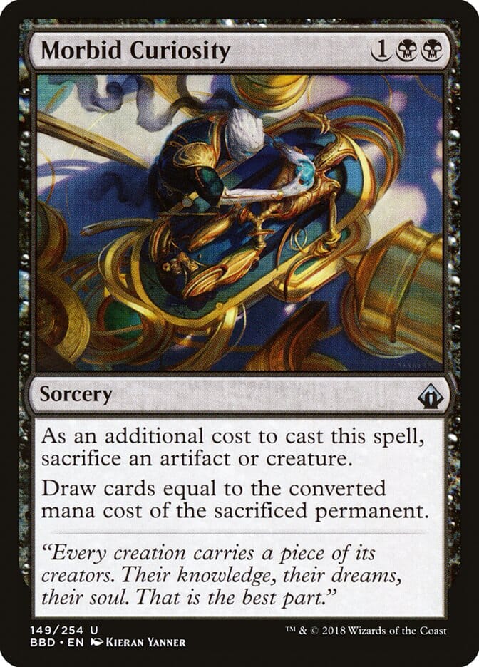 Morbid Curiosity [Battlebond] MTG Single Magic: The Gathering  | Multizone: Comics And Games