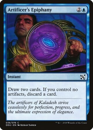 Artificer's Epiphany [Duel Decks: Elves vs. Inventors] MTG Single Magic: The Gathering  | Multizone: Comics And Games