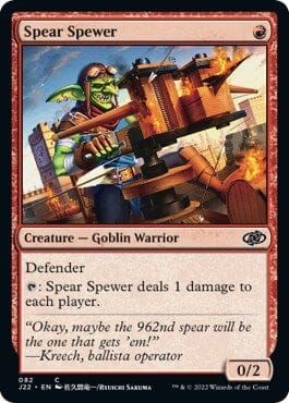 Spear Spewer [Jumpstart 2022] MTG Single Magic: The Gathering  | Multizone: Comics And Games