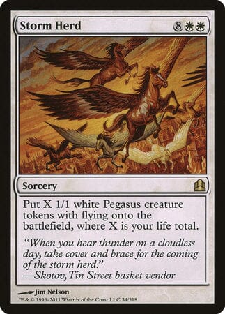 Storm Herd [Commander 2011] MTG Single Magic: The Gathering  | Multizone: Comics And Games