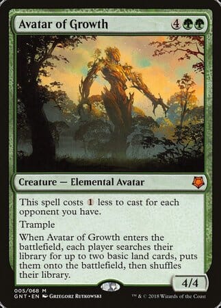 Avatar of Growth [Game Night] MTG Single Magic: The Gathering  | Multizone: Comics And Games
