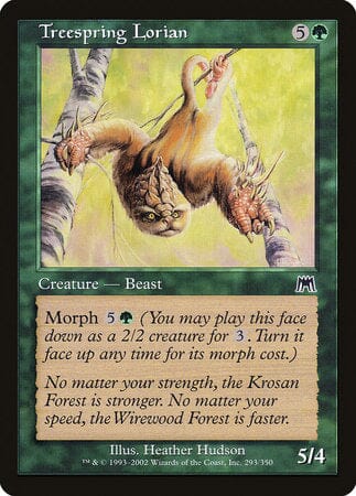 Treespring Lorian [Onslaught] MTG Single Magic: The Gathering  | Multizone: Comics And Games