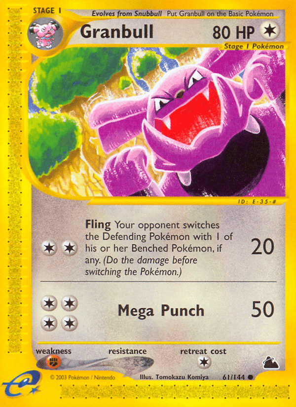 Granbull (61/144) [Skyridge] Pokemon Single Pokémon  | Multizone: Comics And Games
