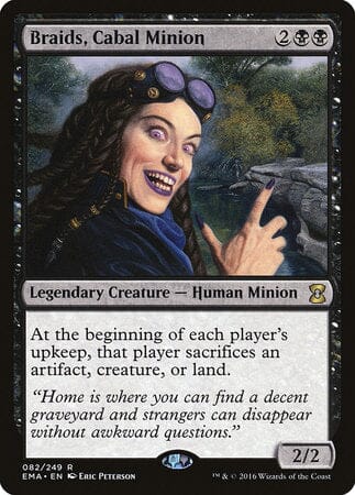 Braids, Cabal Minion [Eternal Masters] MTG Single Magic: The Gathering  | Multizone: Comics And Games