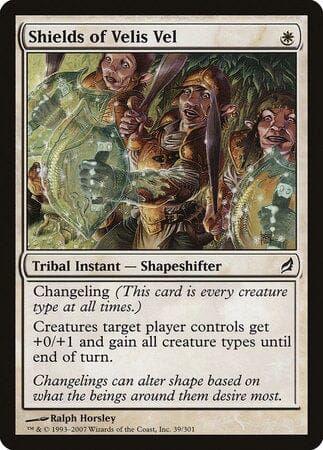 Shields of Velis Vel [Lorwyn] MTG Single Magic: The Gathering  | Multizone: Comics And Games