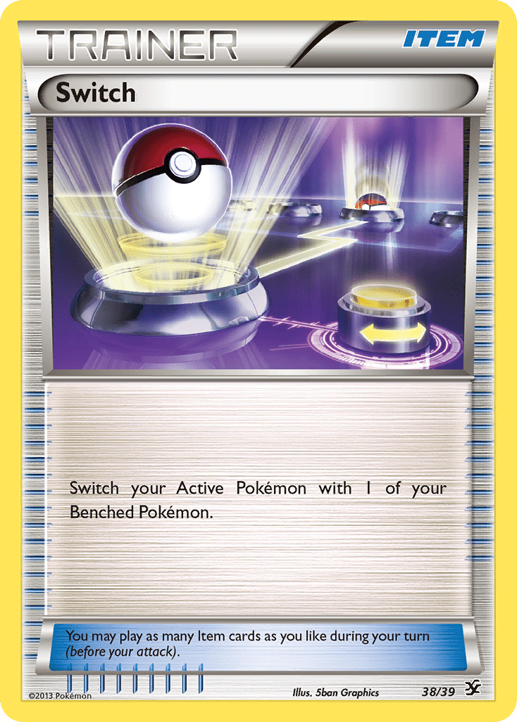 Switch (38/39) [XY: Kalos Starter Set] Pokemon Single Pokémon  | Multizone: Comics And Games