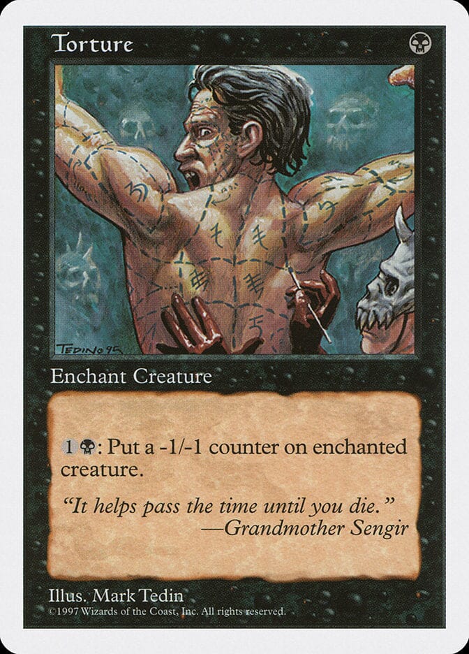 Torture [Fifth Edition] MTG Single Magic: The Gathering  | Multizone: Comics And Games