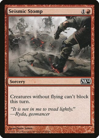 Seismic Stomp [Magic 2014] MTG Single Magic: The Gathering  | Multizone: Comics And Games