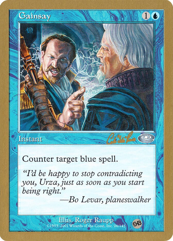 Gainsay (Carlos Romao) (SB) [World Championship Decks 2002] MTG Single Magic: The Gathering  | Multizone: Comics And Games