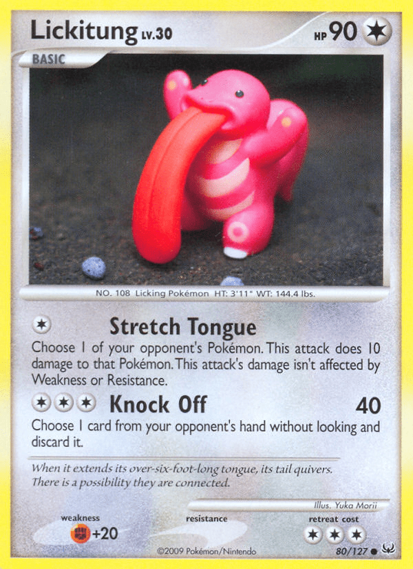Lickitung (80/127) [Platinum: Base Set] Pokemon Single Pokémon  | Multizone: Comics And Games