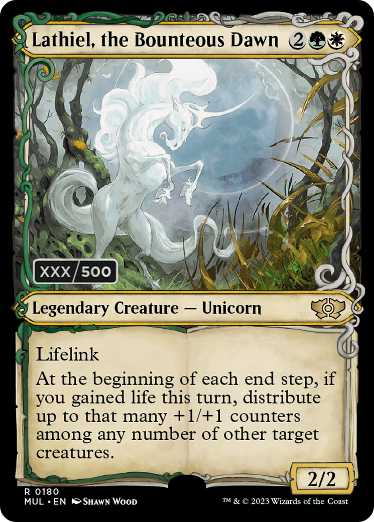 Lathiel, the Bounteous Dawn (Serialized) [Multiverse Legends] MTG Single Magic: The Gathering  | Multizone: Comics And Games