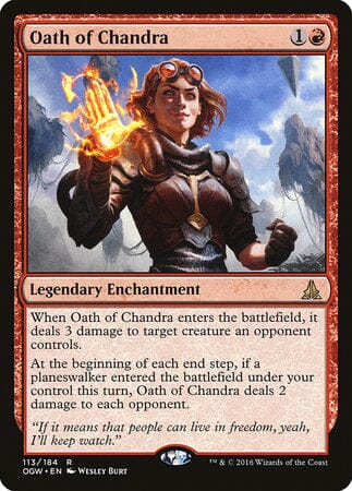 Oath of Chandra [Oath of the Gatewatch] MTG Single Magic: The Gathering  | Multizone: Comics And Games