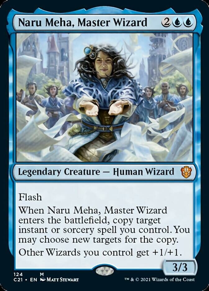 Naru Meha, Master Wizard [Commander 2021] MTG Single Magic: The Gathering  | Multizone: Comics And Games