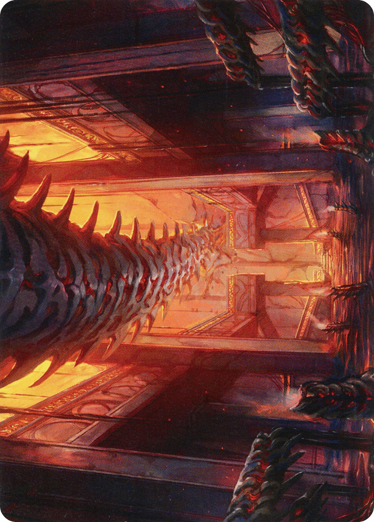 Bloodfell Caves Art Card [March of the Machine Art Series] MTG Single Magic: The Gathering  | Multizone: Comics And Games