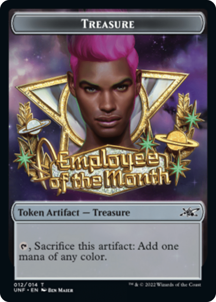 Cat // Treasure (12) Double-sided Token [Unfinity Tokens] MTG Single Magic: The Gathering  | Multizone: Comics And Games