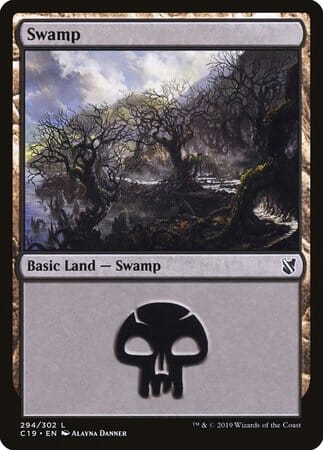 Swamp (294) [Commander 2019] MTG Single Magic: The Gathering  | Multizone: Comics And Games