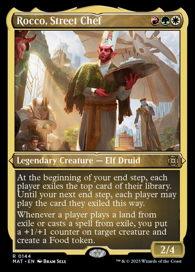 Rocco, Street Chef (Foil Etched) [March of the Machine: The Aftermath] MTG Single Magic: The Gathering  | Multizone: Comics And Games