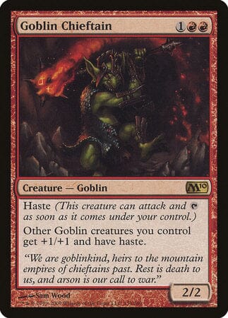 Goblin Chieftain [Magic 2010] MTG Single Magic: The Gathering  | Multizone: Comics And Games