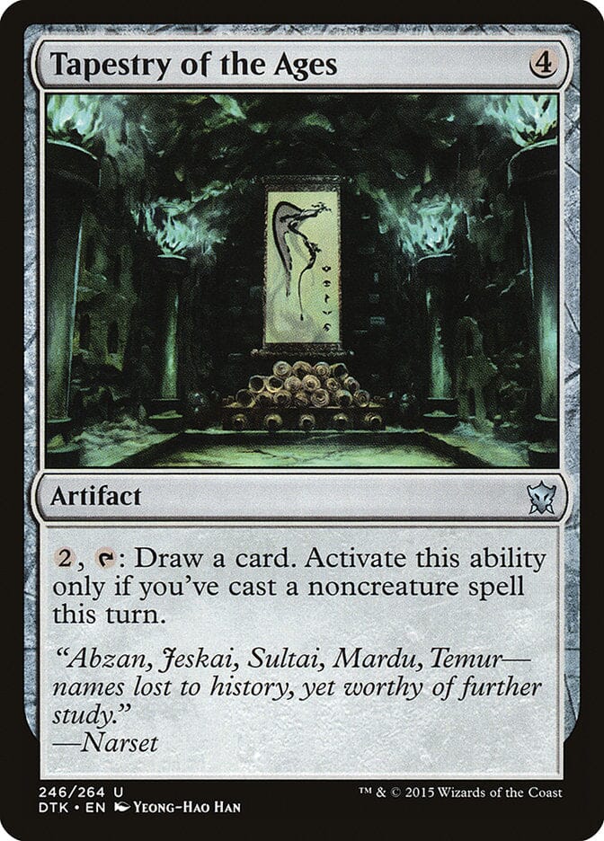 Tapestry of the Ages [Dragons of Tarkir] MTG Single Magic: The Gathering  | Multizone: Comics And Games