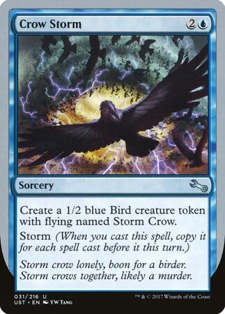 Crow Storm [Unstable] MTG Single Magic: The Gathering  | Multizone: Comics And Games