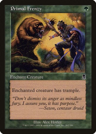 Primal Frenzy [Odyssey] MTG Single Magic: The Gathering  | Multizone: Comics And Games