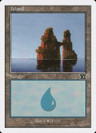 Island (336) [Classic Sixth Edition] MTG Single Magic: The Gathering  | Multizone: Comics And Games