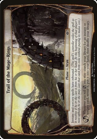 Trail of the Mage-Rings (Planechase Anthology) [Planechase Anthology Planes] MTG Single Magic: The Gathering  | Multizone: Comics And Games
