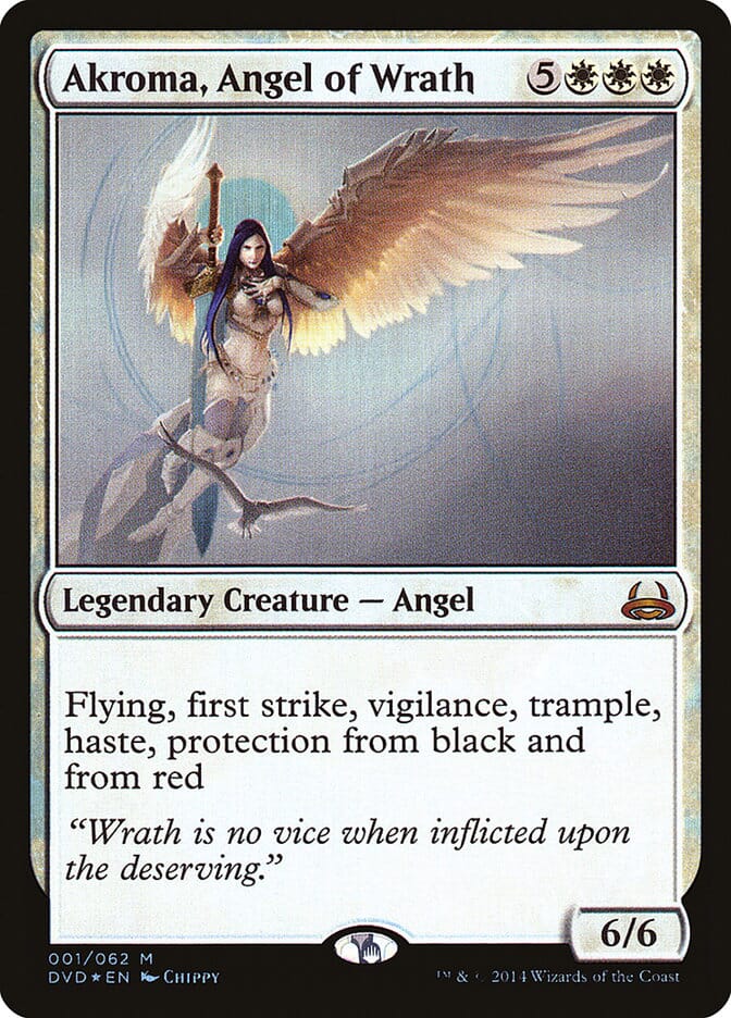 Akroma, Angel of Wrath (Divine vs. Demonic) [Duel Decks Anthology] MTG Single Magic: The Gathering  | Multizone: Comics And Games