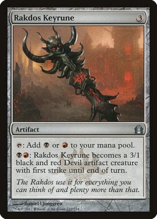 Rakdos Keyrune [Return to Ravnica] MTG Single Magic: The Gathering  | Multizone: Comics And Games