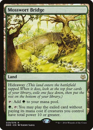 Mosswort Bridge [Duel Decks: Nissa vs. Ob Nixilis] MTG Single Magic: The Gathering  | Multizone: Comics And Games