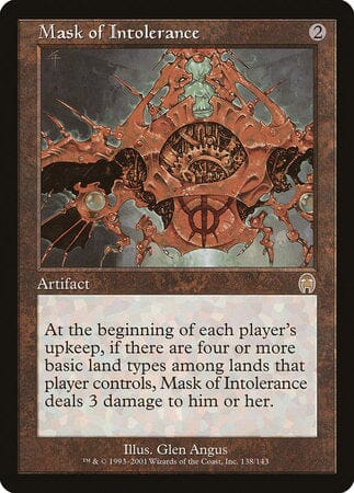 Mask of Intolerance [Apocalypse] MTG Single Magic: The Gathering  | Multizone: Comics And Games