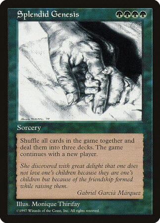 Splendid Genesis [Celebration Cards] MTG Single Magic: The Gathering  | Multizone: Comics And Games