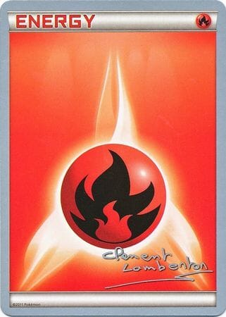 Fire Energy (Anguille Sous Roche - Clement Lamberton) [World Championships 2013] Pokemon Single Pokémon  | Multizone: Comics And Games