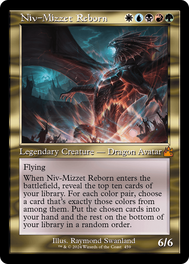 Niv-Mizzet Reborn (Retro Frame) [Ravnica Remastered] MTG Single Magic: The Gathering  | Multizone: Comics And Games
