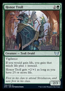 Honor Troll [Strixhaven: School of Mages] MTG Single Magic: The Gathering  | Multizone: Comics And Games