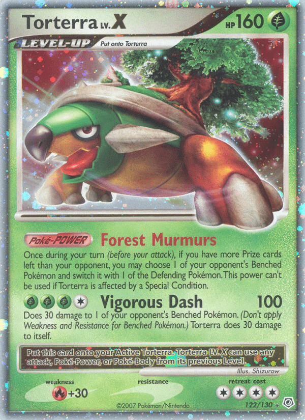 Torterra LV.X (122/130) [Diamond & Pearl: Base Set] Pokemon Single Pokémon  | Multizone: Comics And Games