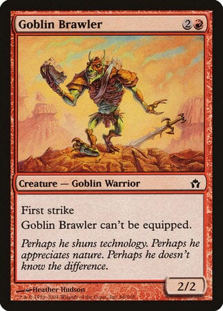 Goblin Brawler [Fifth Dawn] MTG Single Magic: The Gathering  | Multizone: Comics And Games