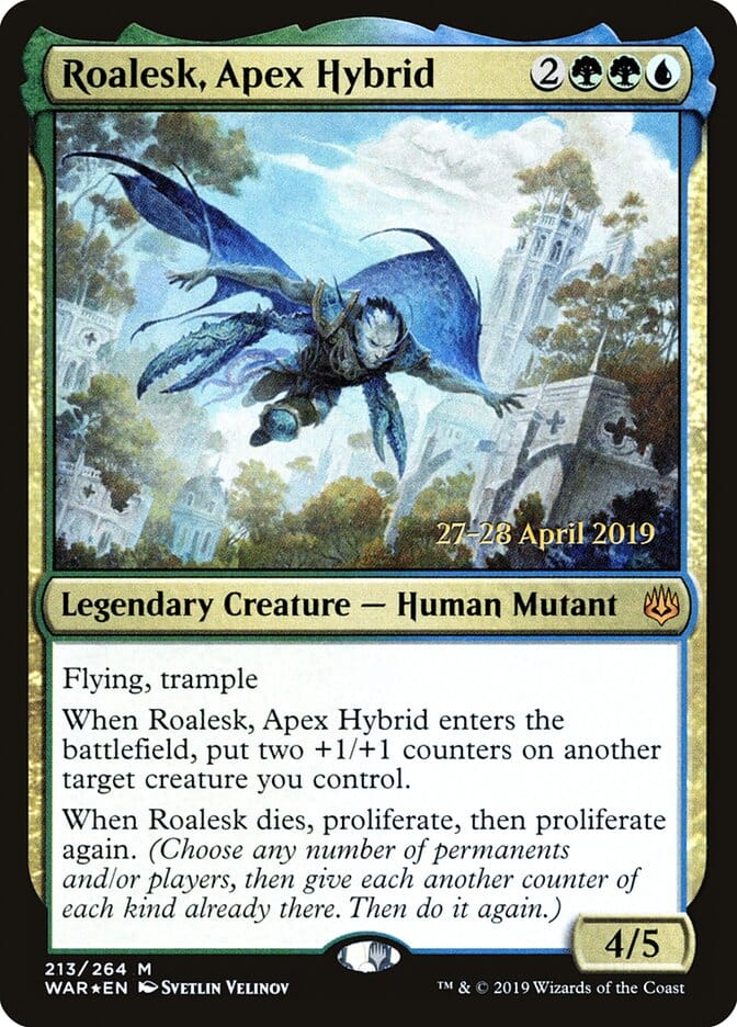 Roalesk, Apex Hybrid [War of the Spark Prerelease Promos] MTG Single Magic: The Gathering  | Multizone: Comics And Games