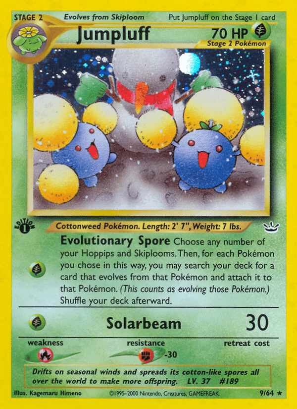 Jumpluff (9/64) [Neo Revelation 1st Edition] Pokemon Single Pokémon  | Multizone: Comics And Games