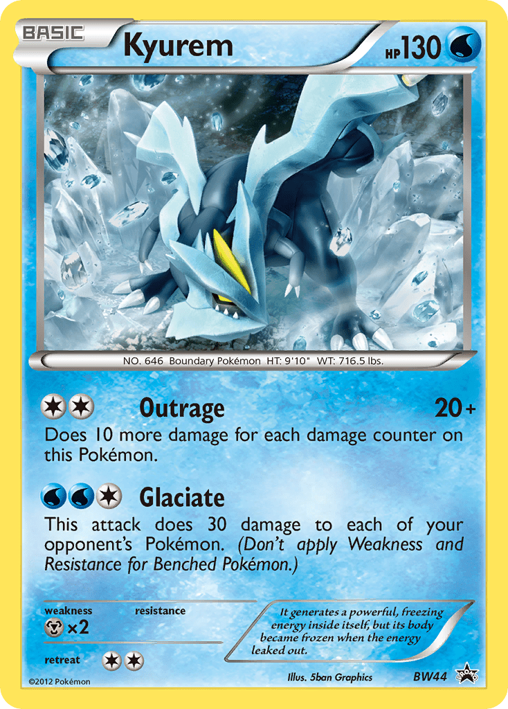 Kyurem (BW44) [Black & White: Black Star Promos] Pokemon Single Pokémon  | Multizone: Comics And Games