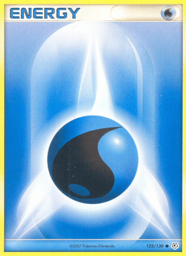Water Energy (125/130) [Diamond & Pearl: Base Set] Pokemon Single Pokémon  | Multizone: Comics And Games