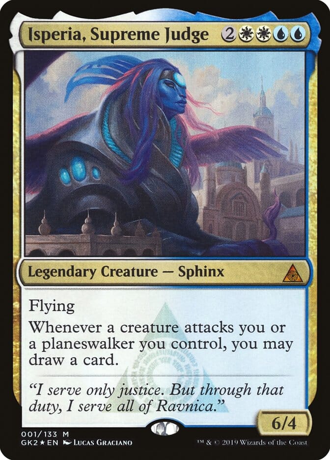 Isperia, Supreme Judge [Ravnica Allegiance Guild Kit] MTG Single Magic: The Gathering  | Multizone: Comics And Games