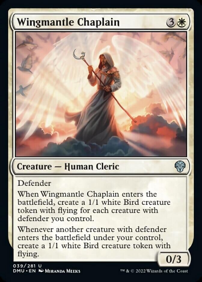 Wingmantle Chaplain [Dominaria United] MTG Single Magic: The Gathering  | Multizone: Comics And Games