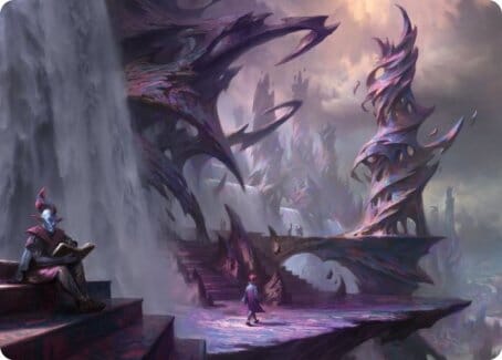 Prismari Campus Art Card [Strixhaven: School of Mages Art Series] MTG Single Magic: The Gathering  | Multizone: Comics And Games