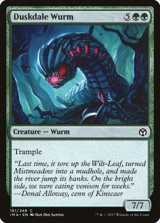 Duskdale Wurm [Iconic Masters] MTG Single Magic: The Gathering  | Multizone: Comics And Games