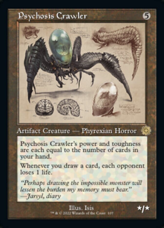 Psychosis Crawler (Retro Schematic) [The Brothers' War Retro Artifacts] MTG Single Magic: The Gathering  | Multizone: Comics And Games