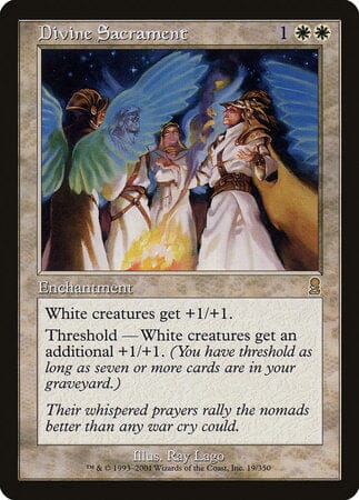 Divine Sacrament [Odyssey] MTG Single Magic: The Gathering  | Multizone: Comics And Games