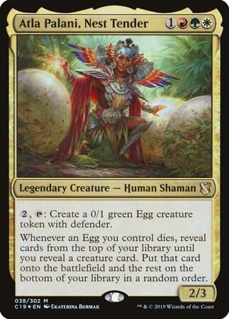 Atla Palani, Nest Tender [Commander 2019] MTG Single Magic: The Gathering  | Multizone: Comics And Games