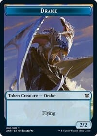 Drake // Hydra Double-sided Token [Zendikar Rising Tokens] MTG Single Magic: The Gathering  | Multizone: Comics And Games